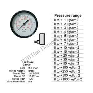 Pressure-Gauge-2.5-นิ้ว-ออกหลัง-ด้านล่าง-เหล็ก